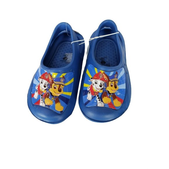 Paw‎ Patrol Toddler Small 7/8 clog shoes closed toe - Picture 1 of 9